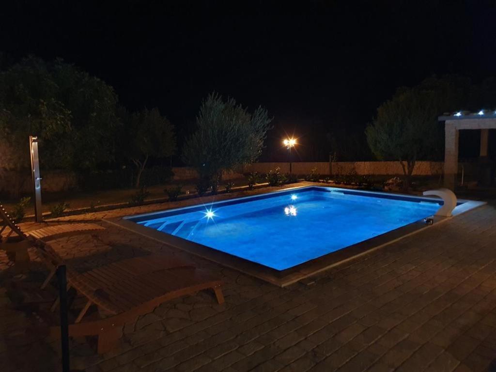 Villa Pag Dubrava Relax With Pool Bosana Ngoại thất bức ảnh