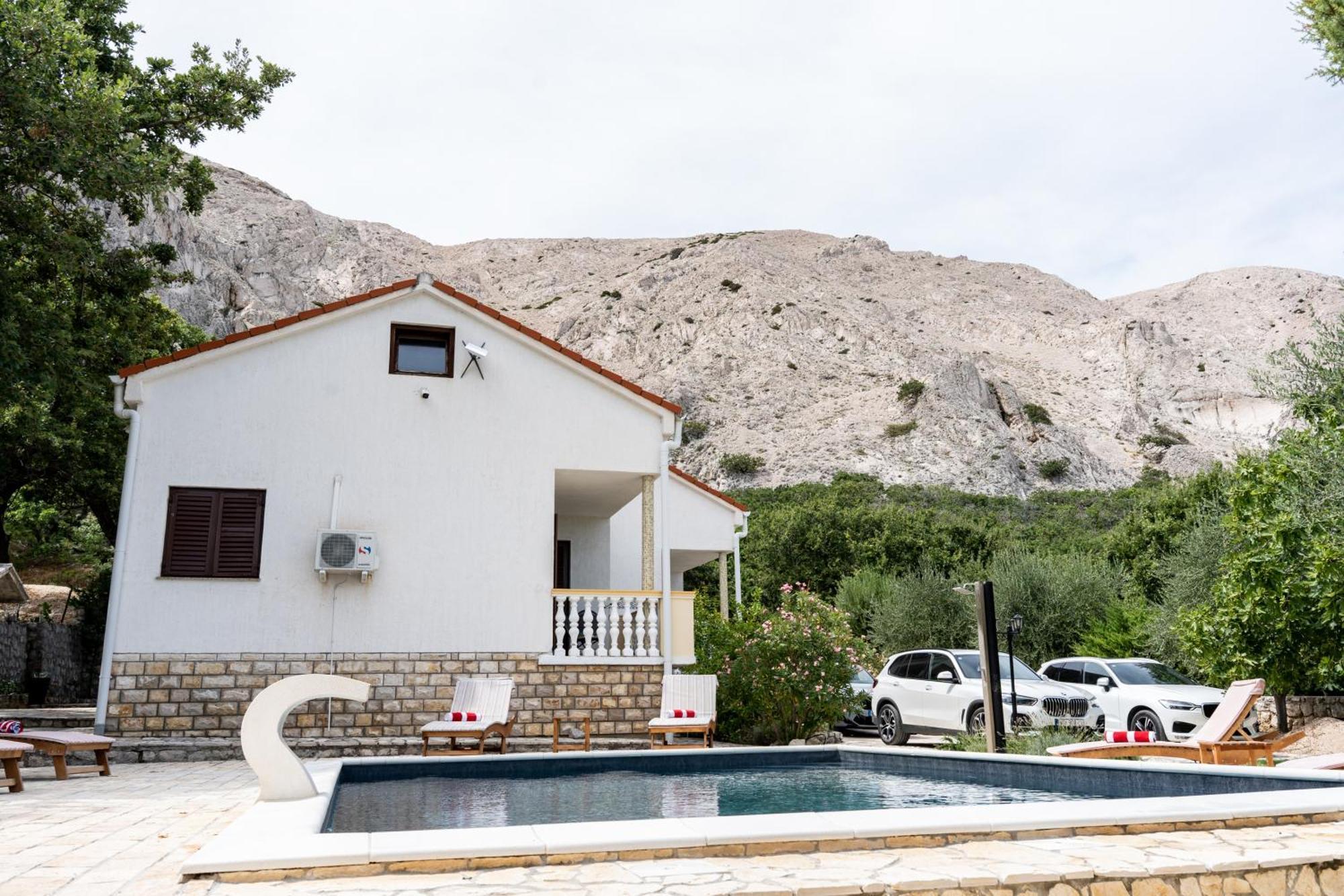 Villa Pag Dubrava Relax With Pool Bosana Ngoại thất bức ảnh