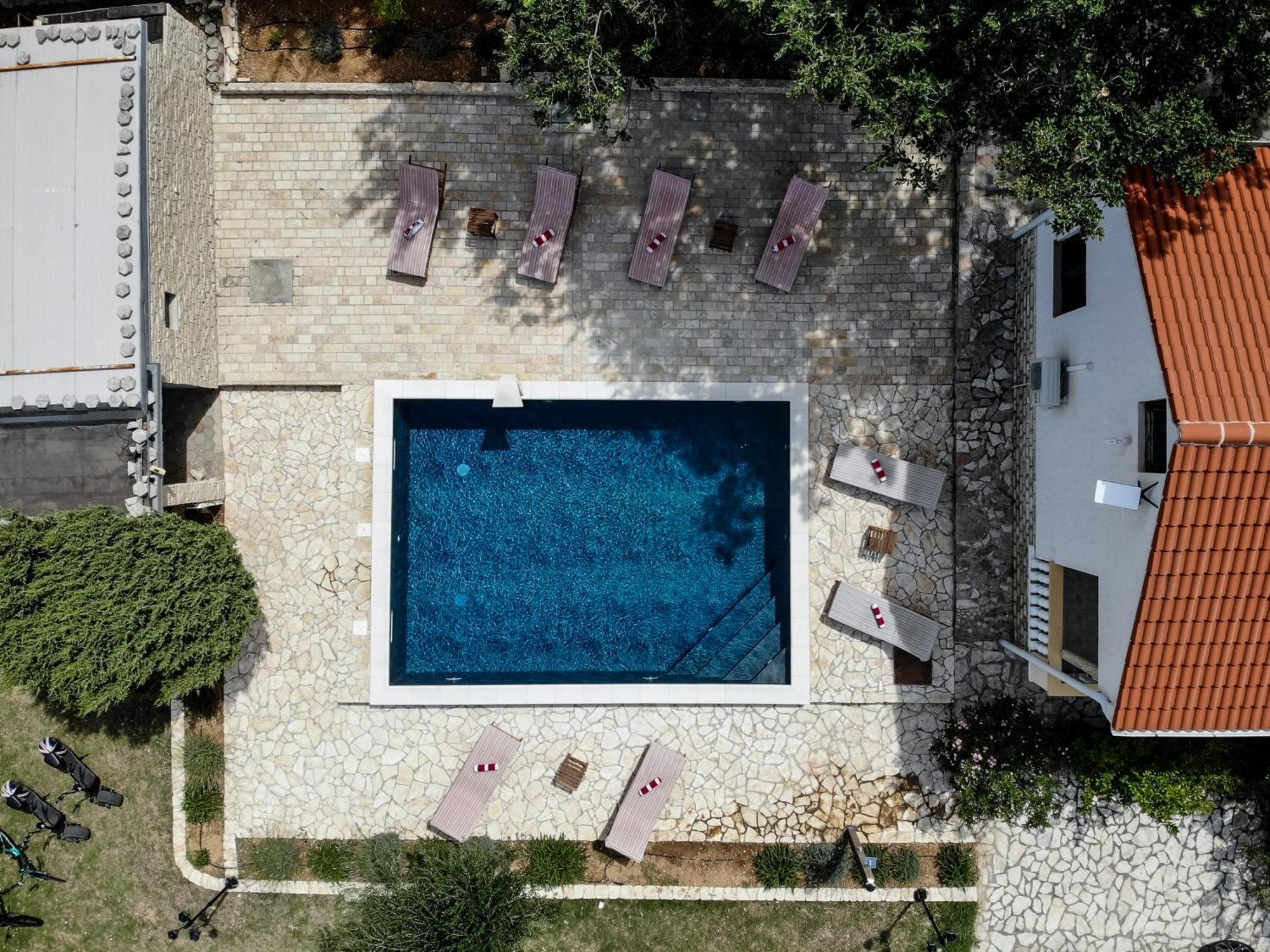 Villa Pag Dubrava Relax With Pool Bosana Ngoại thất bức ảnh