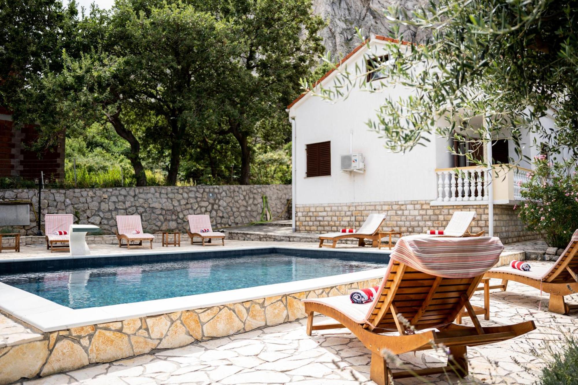 Villa Pag Dubrava Relax With Pool Bosana Ngoại thất bức ảnh