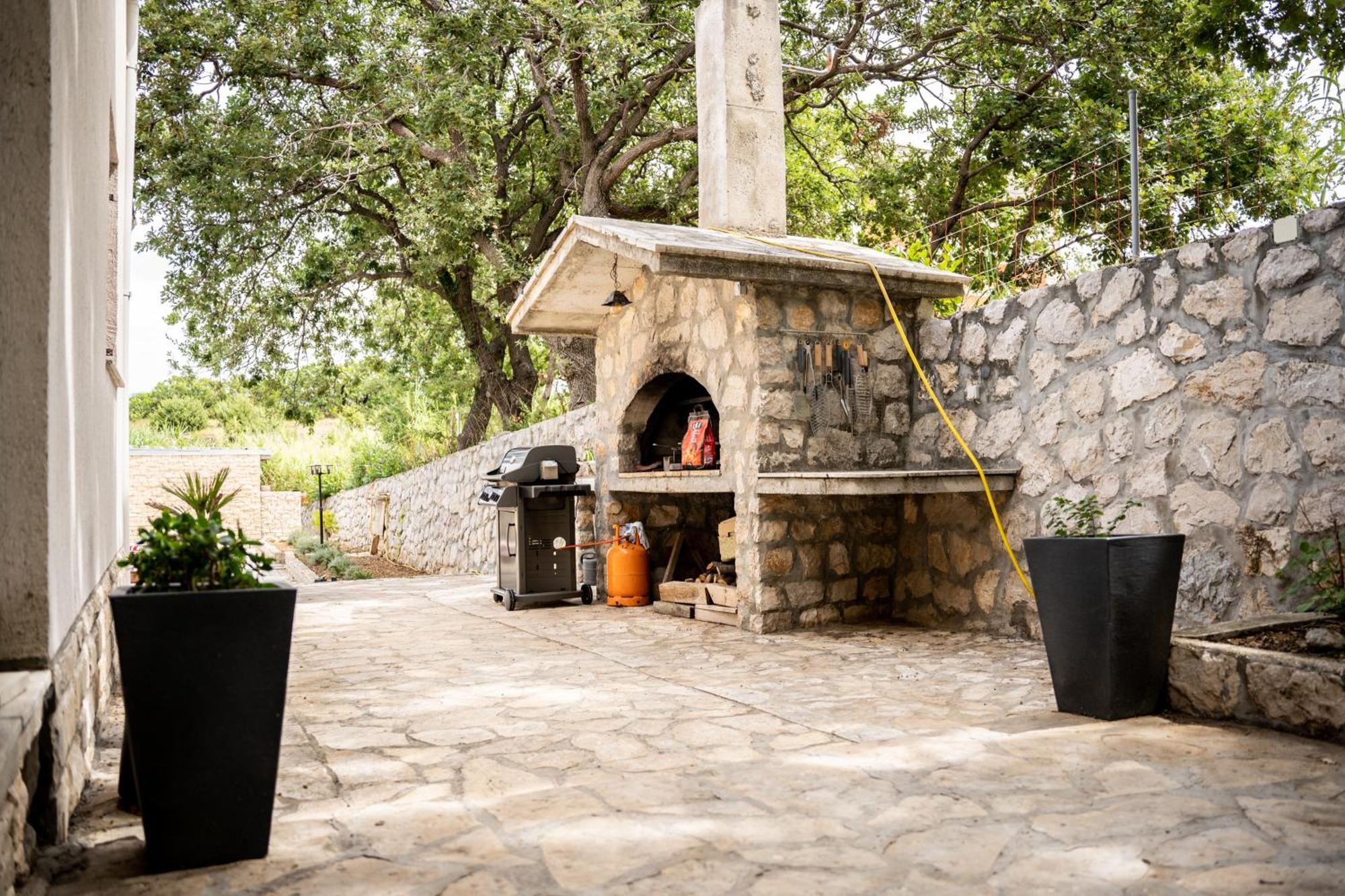 Villa Pag Dubrava Relax With Pool Bosana Ngoại thất bức ảnh