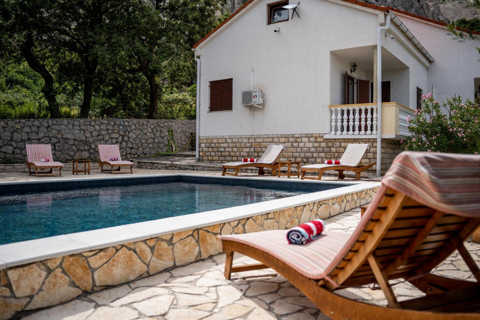 Villa Pag Dubrava Relax With Pool Bosana Ngoại thất bức ảnh